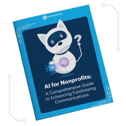Ai for nonprofits ebook mockup