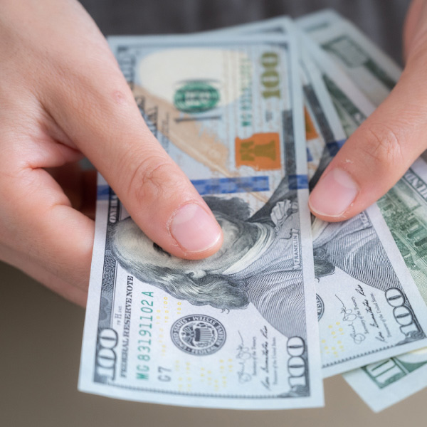 US Dollar bills