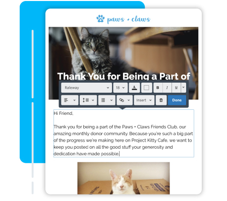 Constant Contact Email Editor