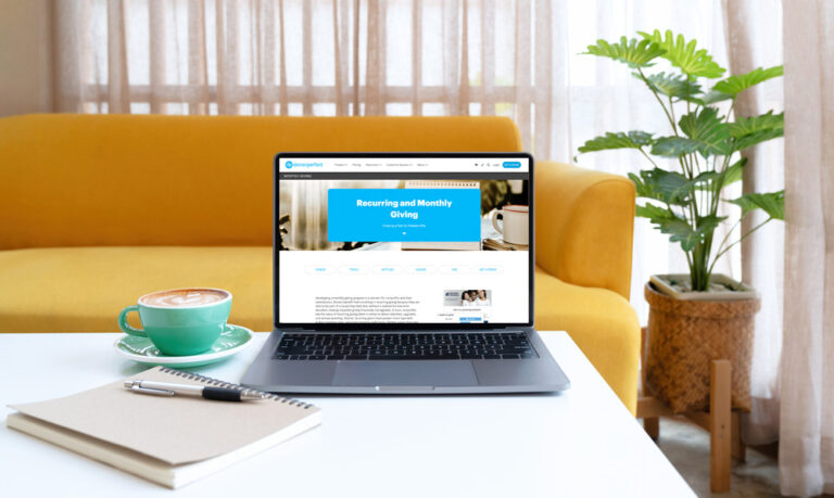 monthly giving hub
