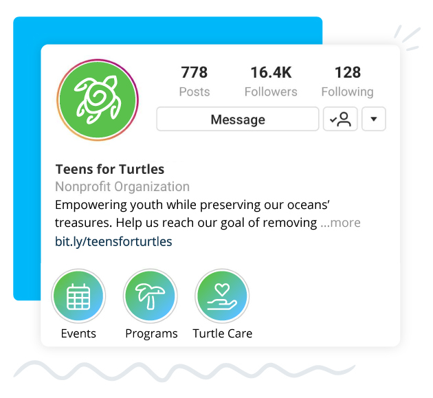 example instagram profile and bio 