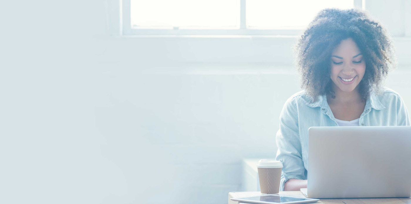 woman on laptop