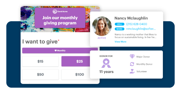 Monthly Giving donation form