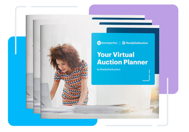 DonorPerfect Resource: Virtual Auction Planner Mockup