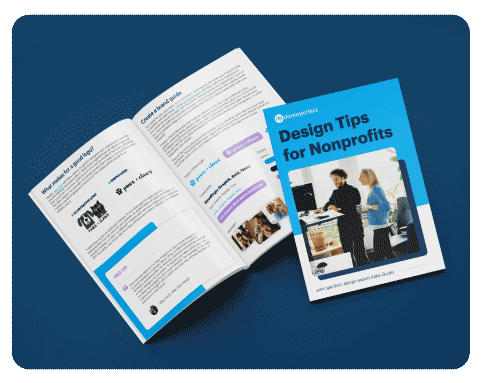 Design Tips for nonprofits ebook mockup