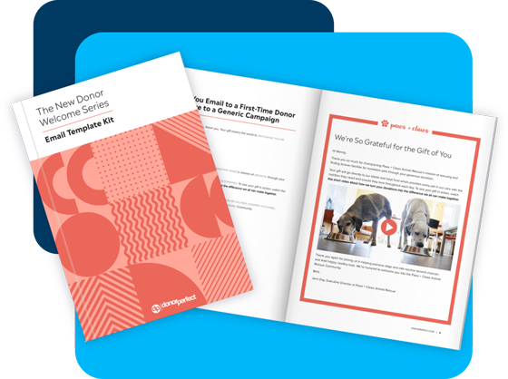 The New Donor Welcome Series Template Kit mockup