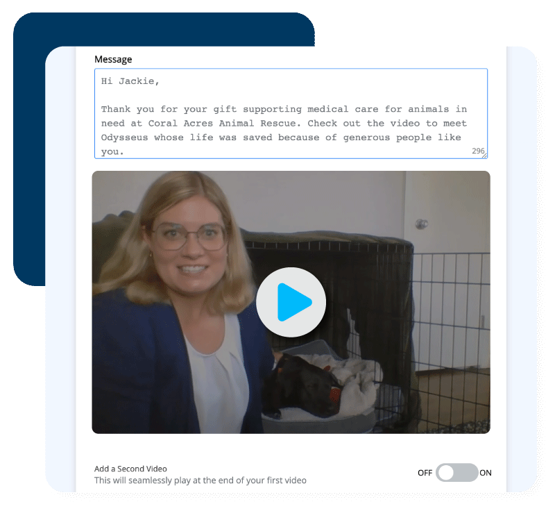 Example of DP Video being sent in email