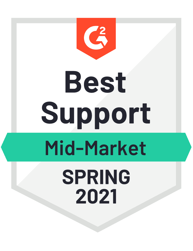 G2 Best Support 2021