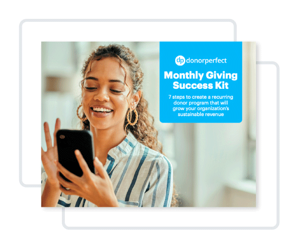 monthly giving success kit