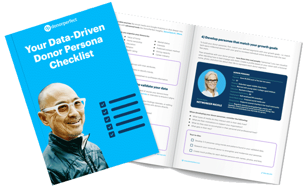 Donor Persona Checklist Mockup