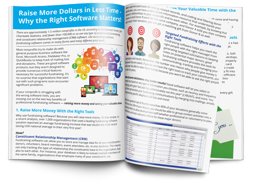 Why Fundraising Software? image ad