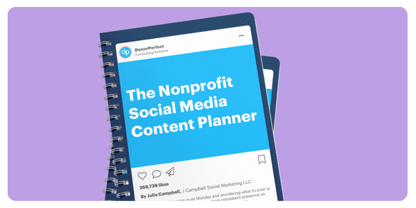Social Media content planner ebook mockup